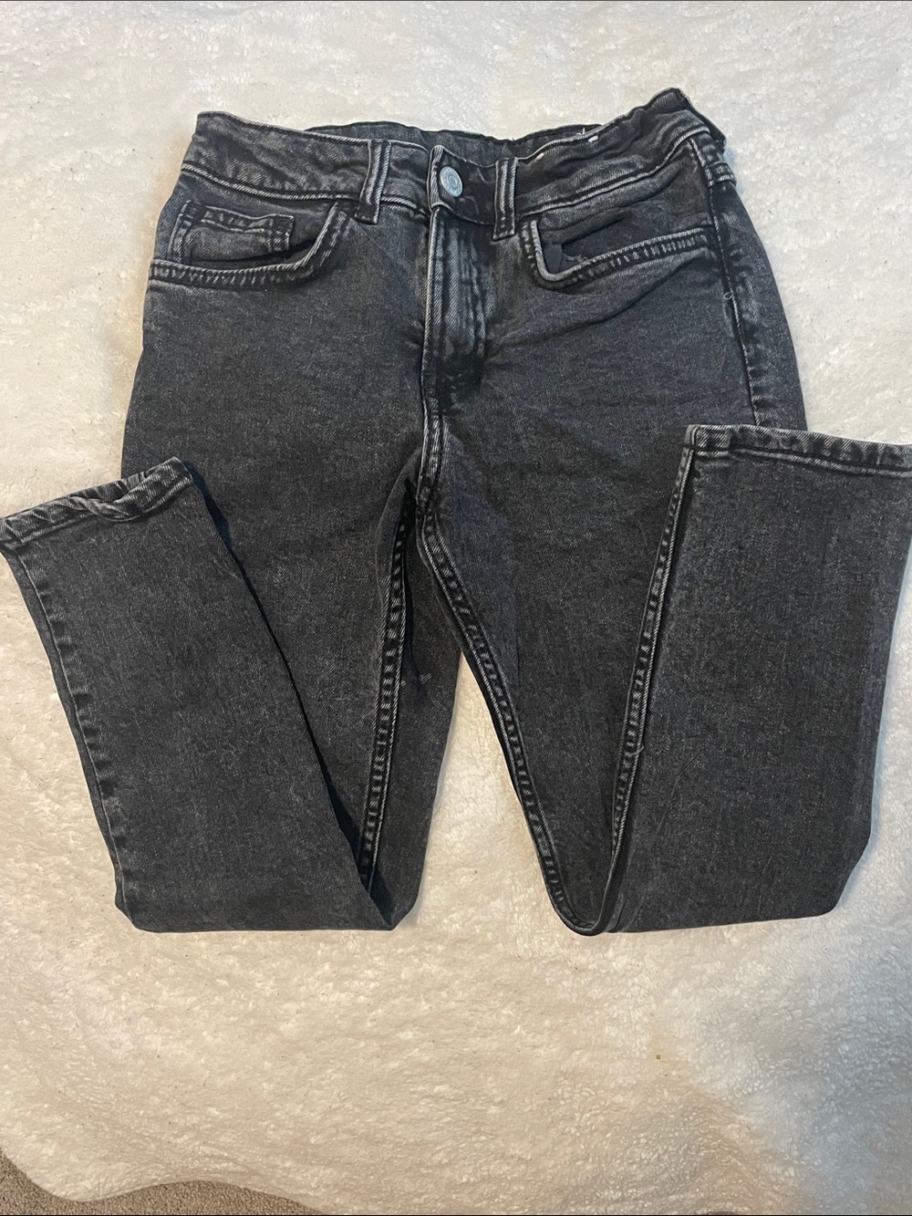 H&M Black Washed Kids Jeans